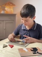 Joc magnetic Tangram, Egmont Toys