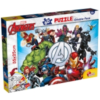 Puzzle de colorat - Avengers (60 piese)