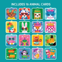 Set creativ cu pompoane - Imbraca animalutele