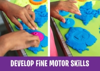 Set nisip kinetic prajiturele ABC - Playfoamtm