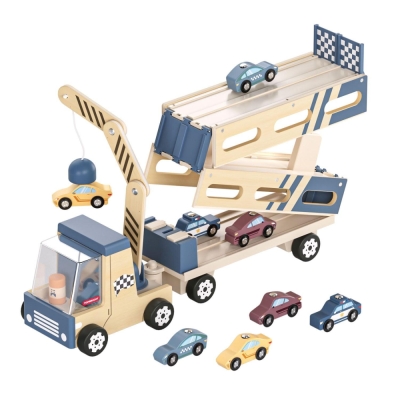 Primul meu camion cu platforma auto