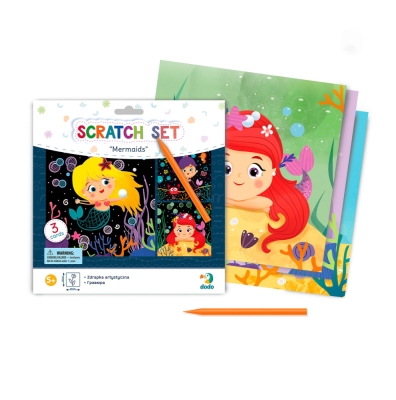 Set creativ de razuit - Sirene