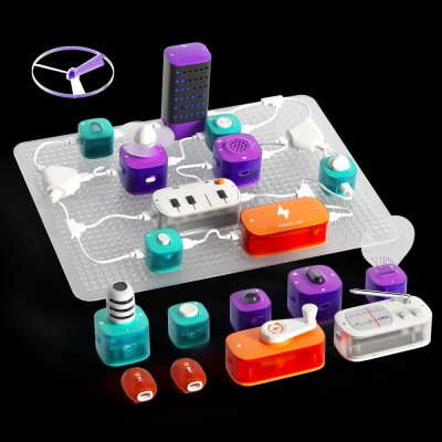 Set STEAM - Super circuit electric