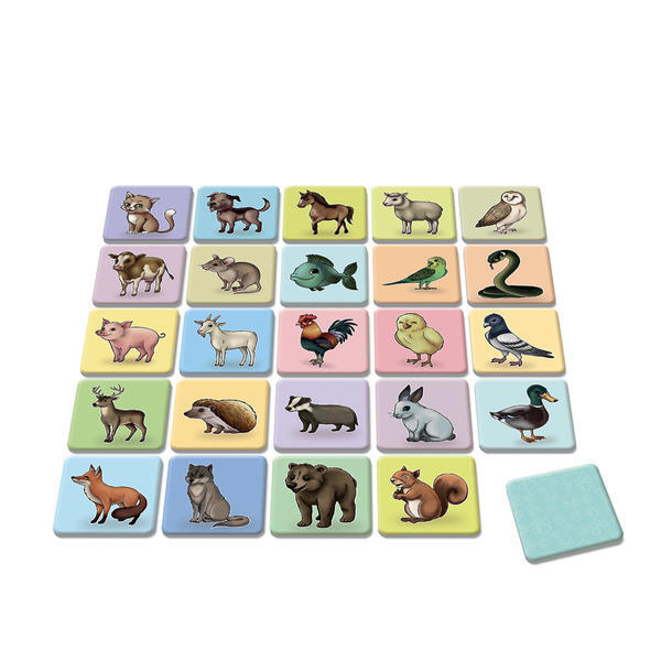 Joc de memorie - Aventurile animalutelor