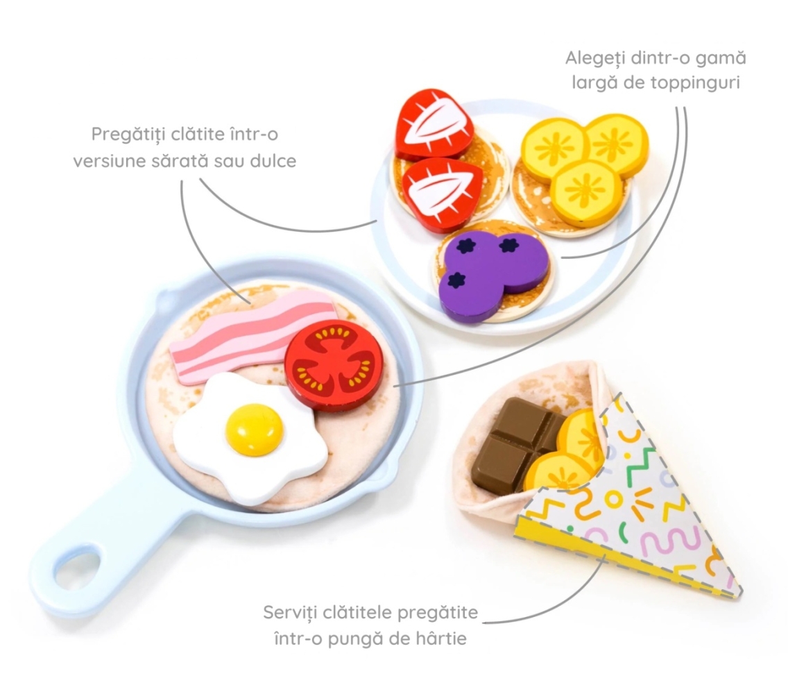 Joc de rol Set preparat clatite, UMU Toys