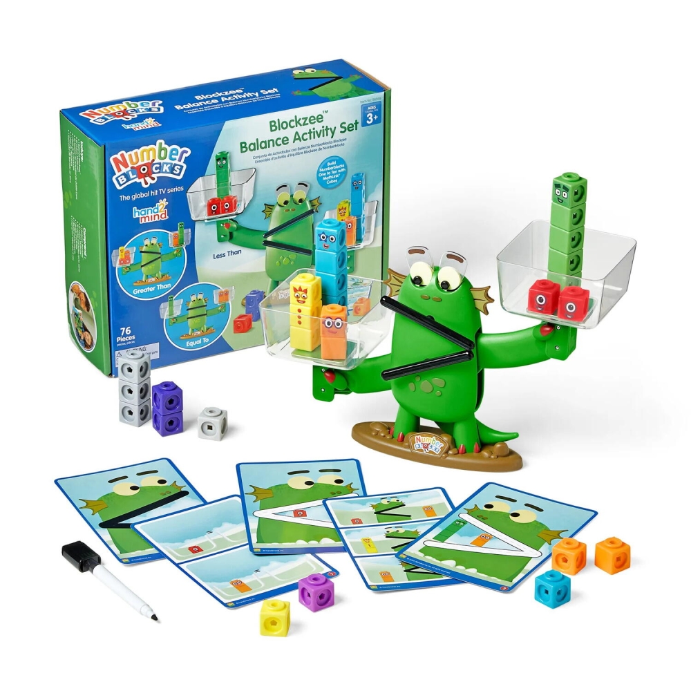 Set activitati cu balanta - Numberblocksr Blockzeetm