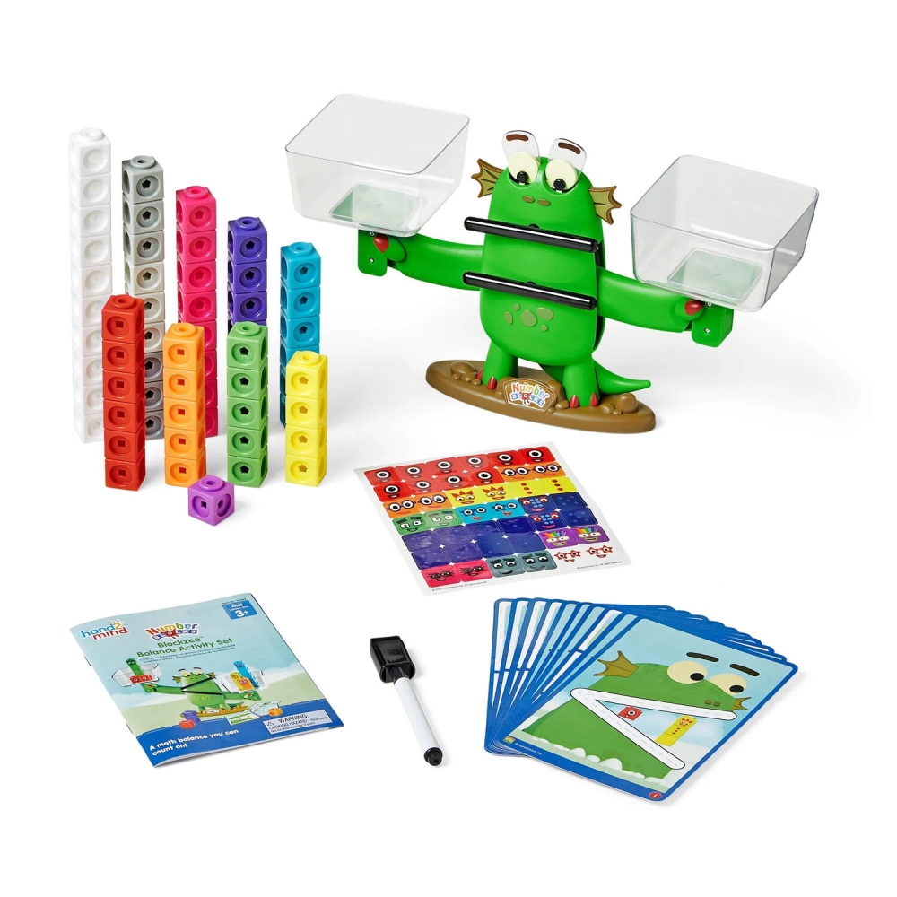 Set activitati cu balanta - Numberblocksr Blockzeetm