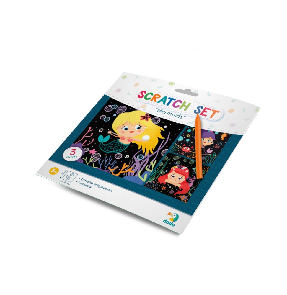 Set creativ de razuit - Sirene
