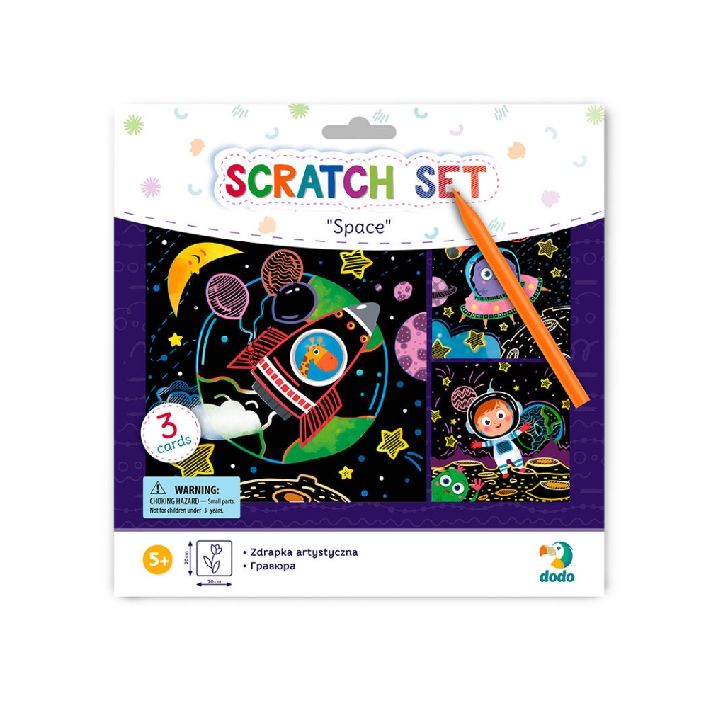 Set creativ de razuit - Spatiul cosmic