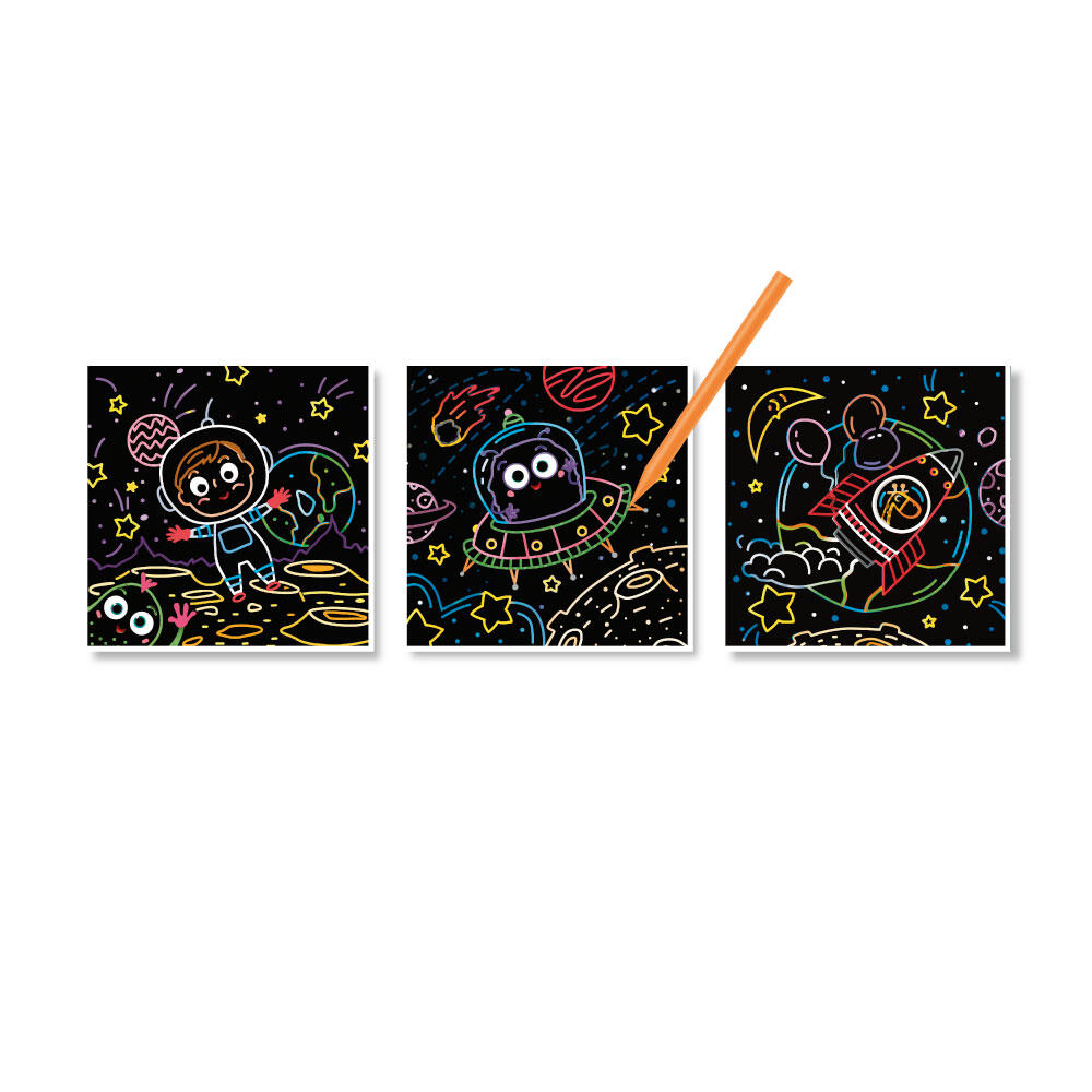 Set creativ de razuit - Spatiul cosmic