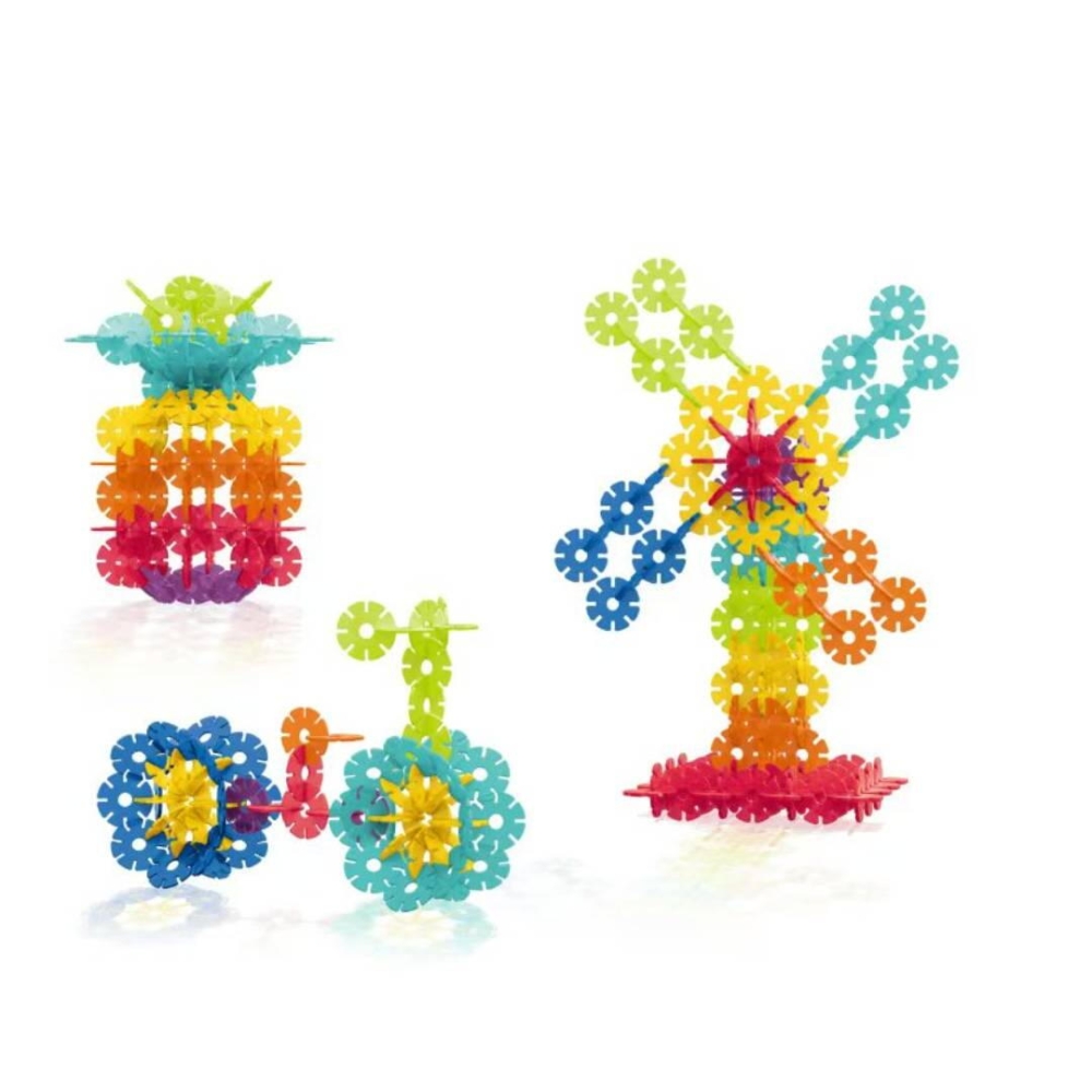 Set de constructie STEAM - Fulgi zapada (140 piese)