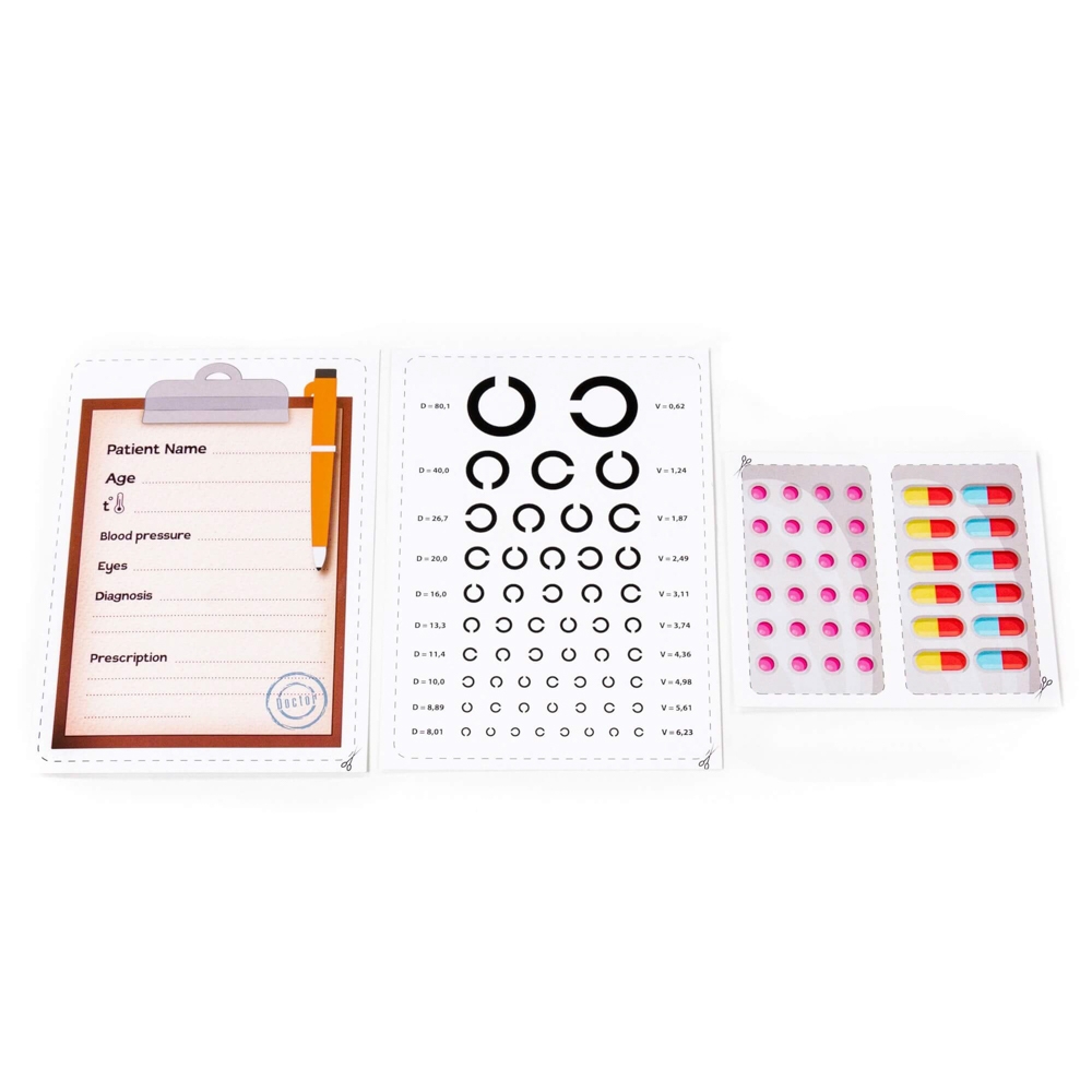 Set doctor in gentuta, 15 piese, 21.1x17.5x15.5 cm, Polesie